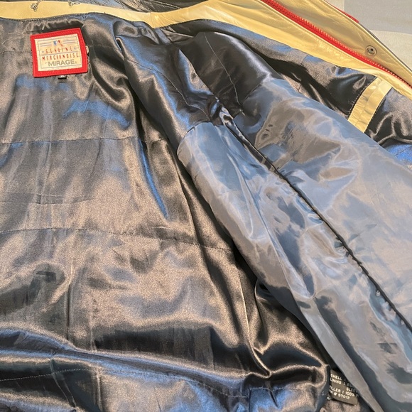 Mirage All Leather Cleveland Indians Bomber Jacket (XL) Oversized